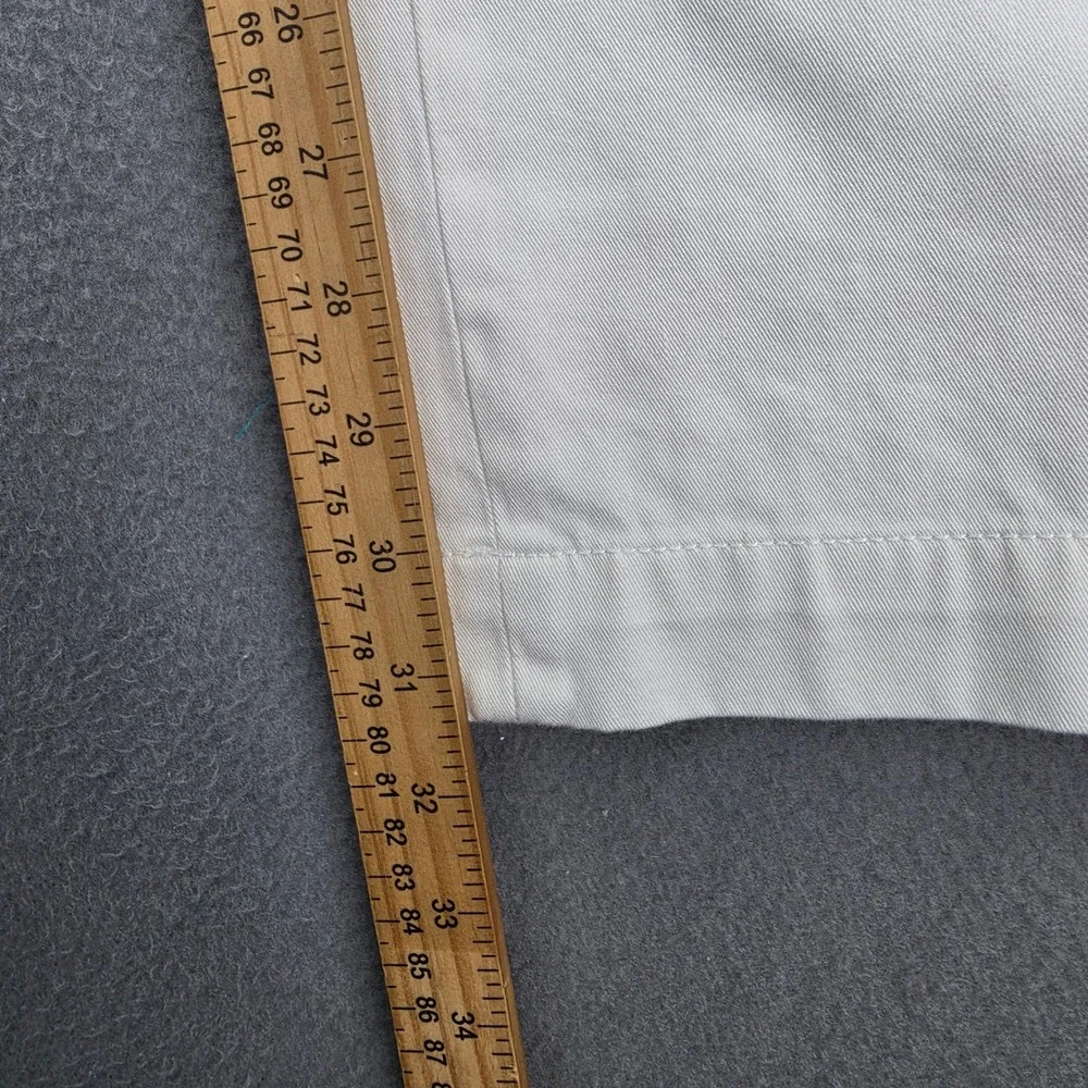 Polo Ralph Lauren Chino Pants Classic Fit White 35x32 Cotton Twill Flat Front